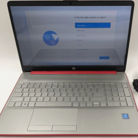 HP 15.6" HD LED Display Laptop, Intel Pentium Gold 6405U Processor, 4GB 128GB